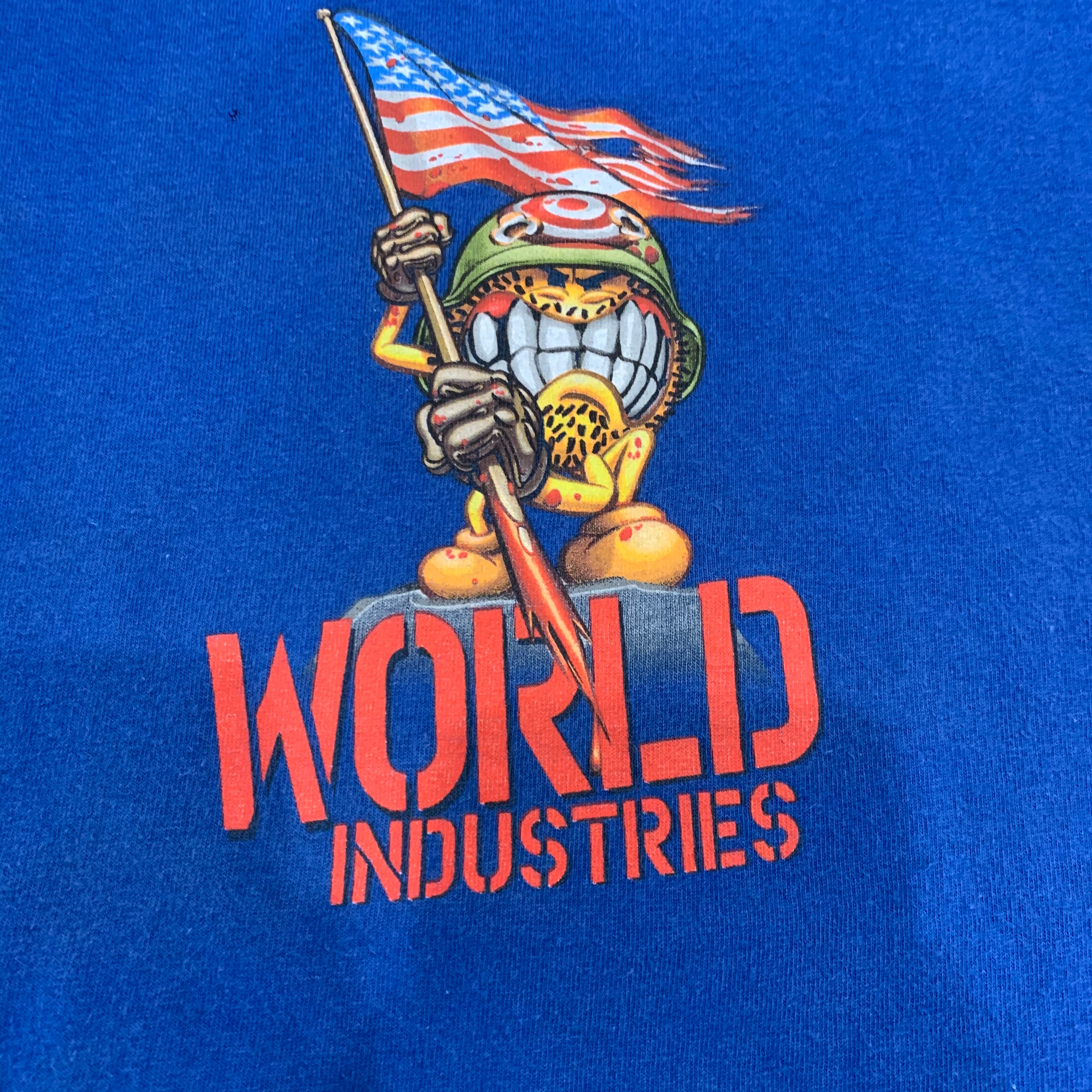90s WORLD INDUSTRIES T-shirt | What