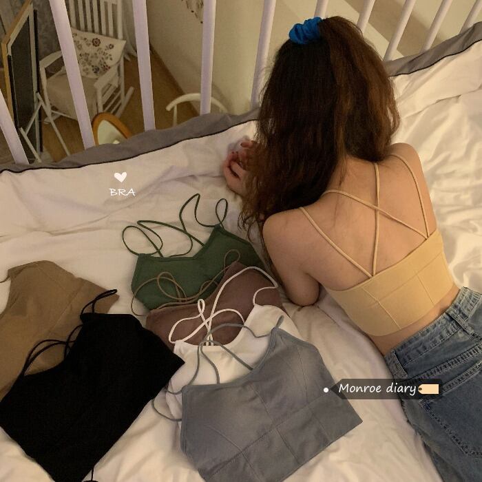 スリムトップス サマーバックブラ 夏物 モンロー35313674616