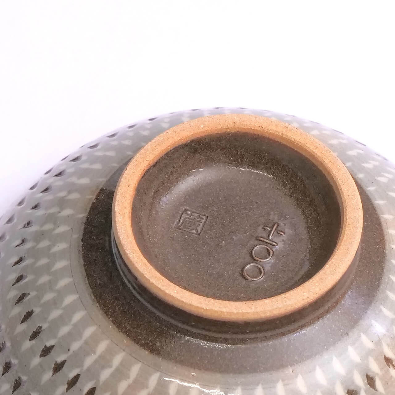 Co-ishiwara 百碗 灰釉飛鉋 蔵人窯 CHW-16 小石原焼 ご飯茶碗