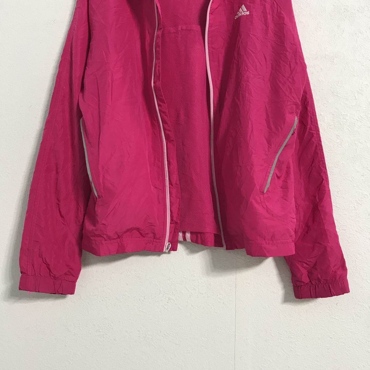 adidas ナイロン ジャケット レディース M ピンク アディダス adidas ナイロン ジャケット レディース M ピンク アディダス