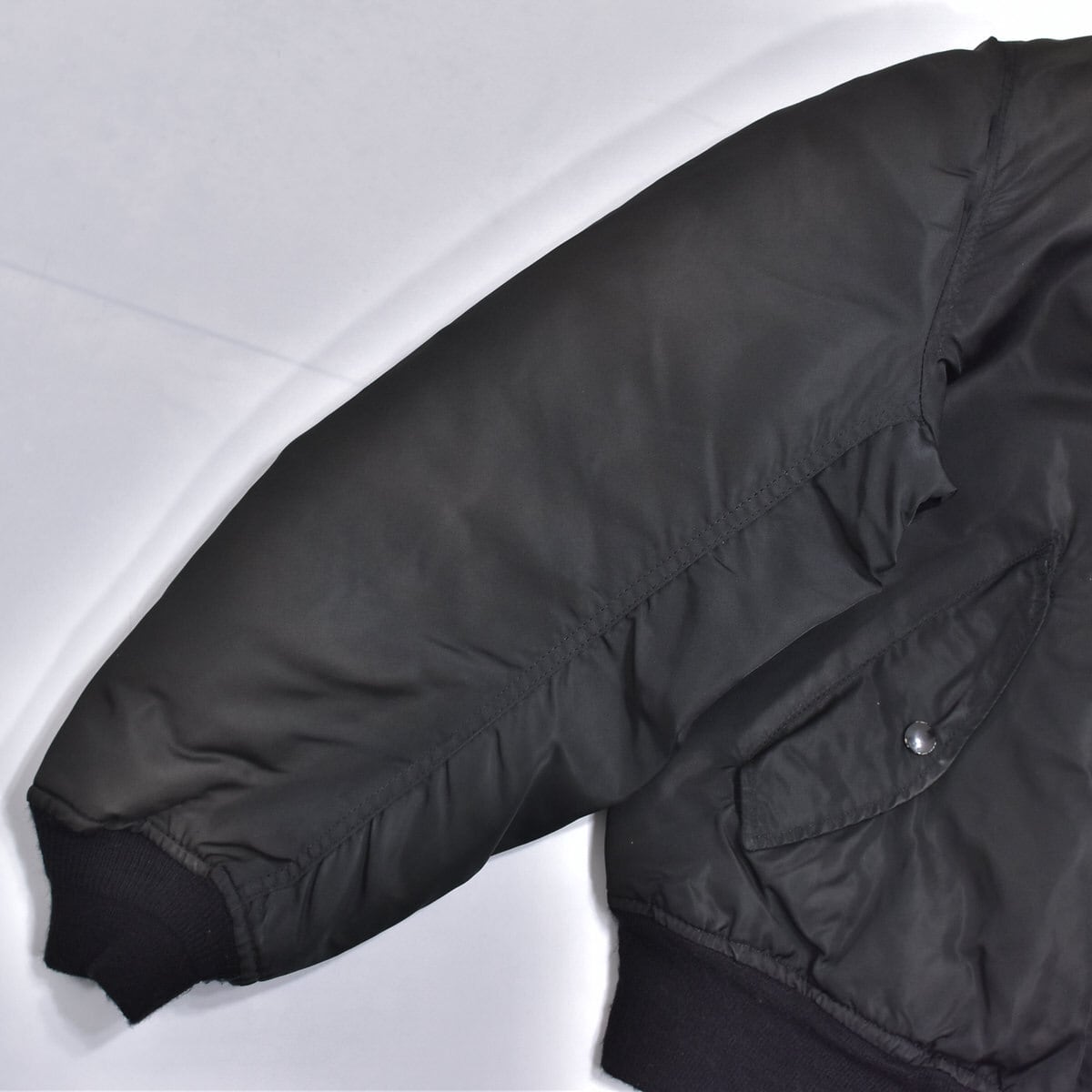 90s アメリカ製 MA-1 リバーシブル ミリタリー フライトジャケット