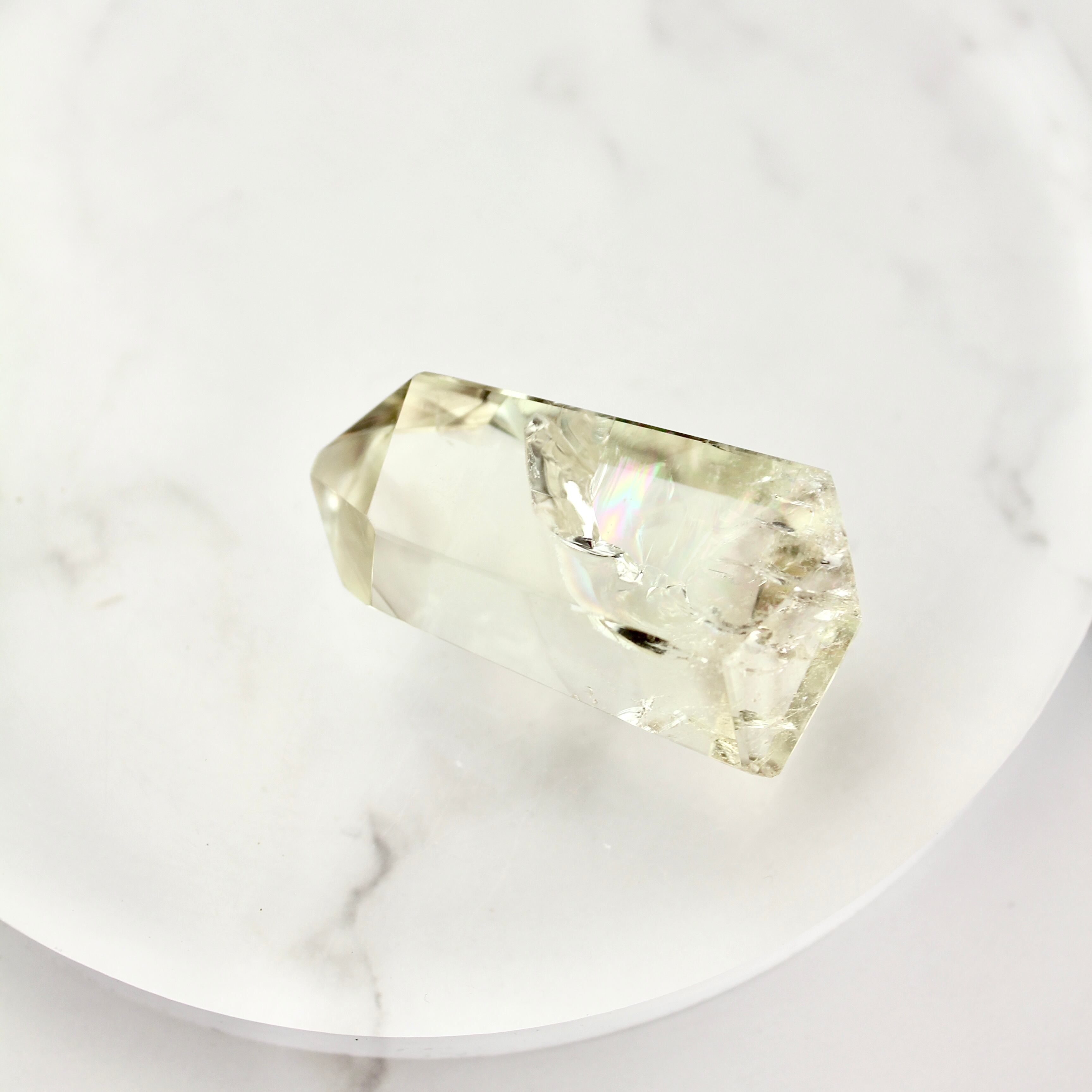 高品質  透明感  虹入り シトリン 原石 ☆虹入り☆シトリン原石 s1249 | Funky garuda Stone