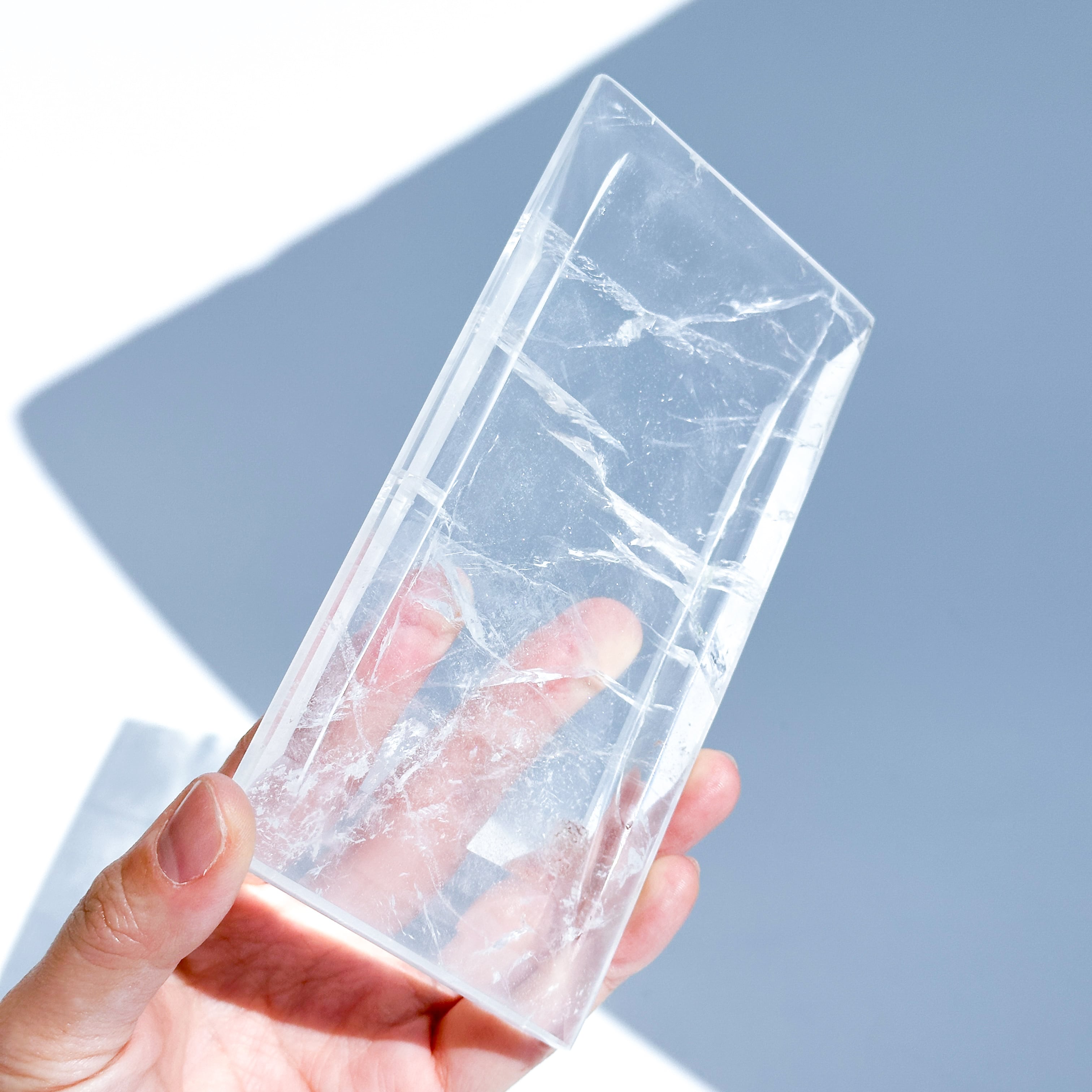 クリアクォーツのトレー 01◇ Clear Quartz ◇ 天然石・鉱物