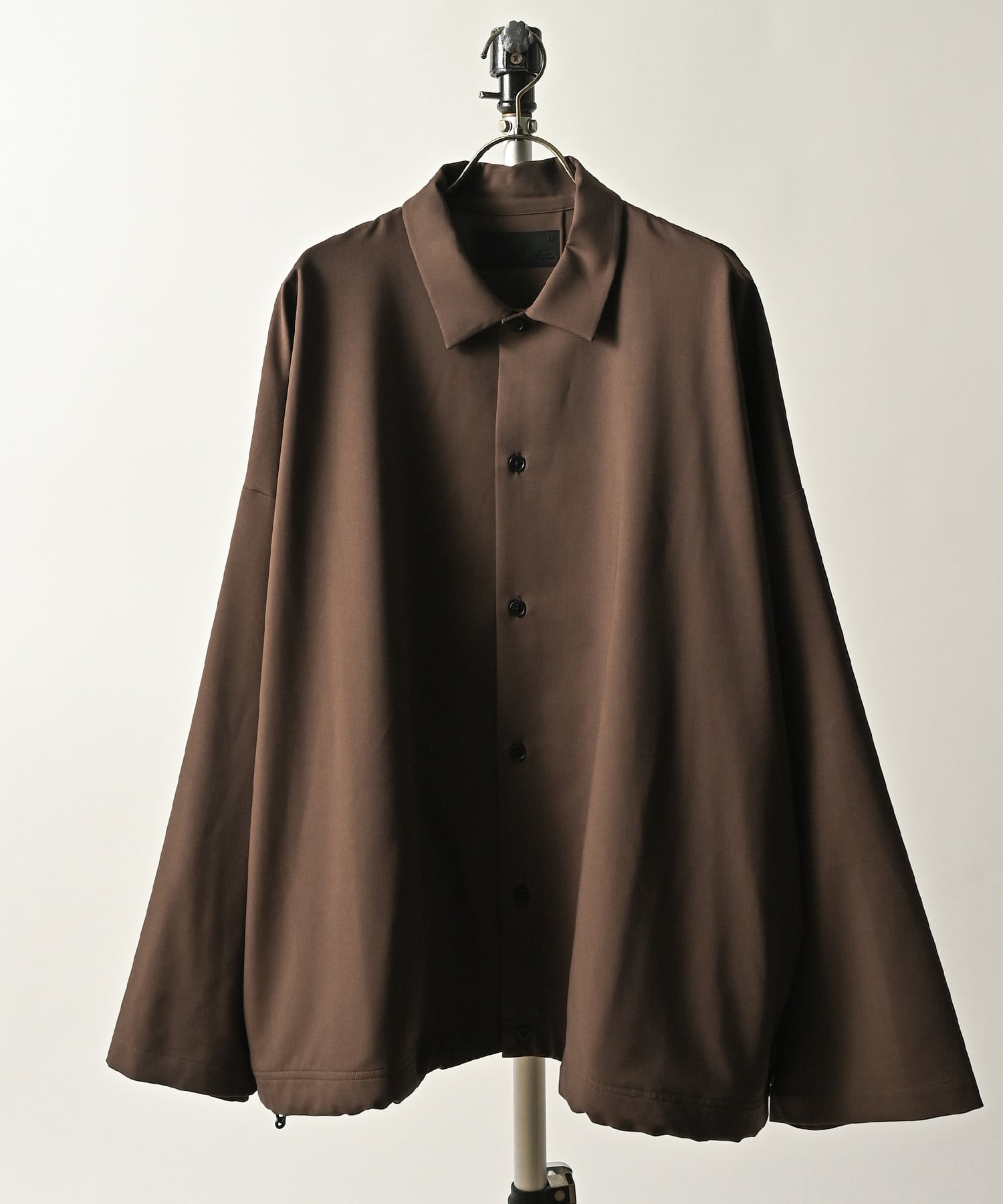 ADAM PATEK rounded over shirt (BRN) AP2525004