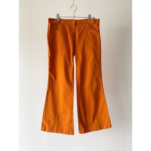 70's marine flare pants