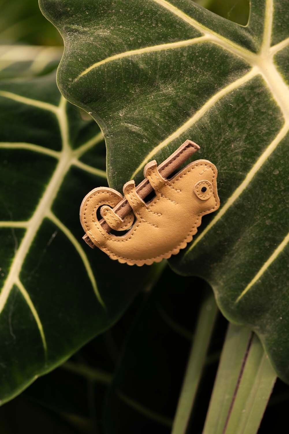 【即納/送料無料】donsje / Talei Clip / Yellow Chameleon