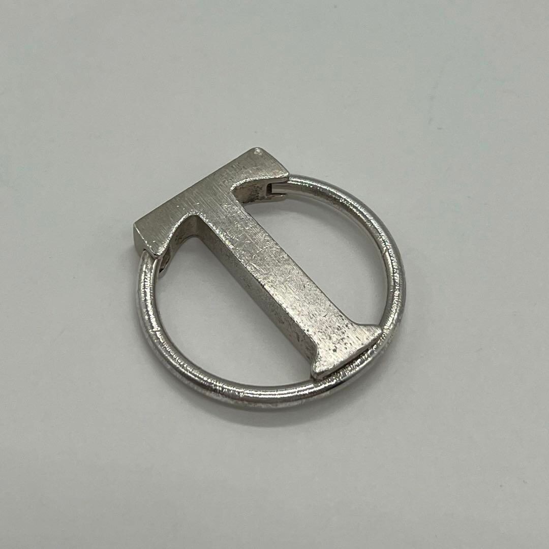 ティファニー TIFFANY Tモチーフ サークル キーリング ヴィンテージ SV925