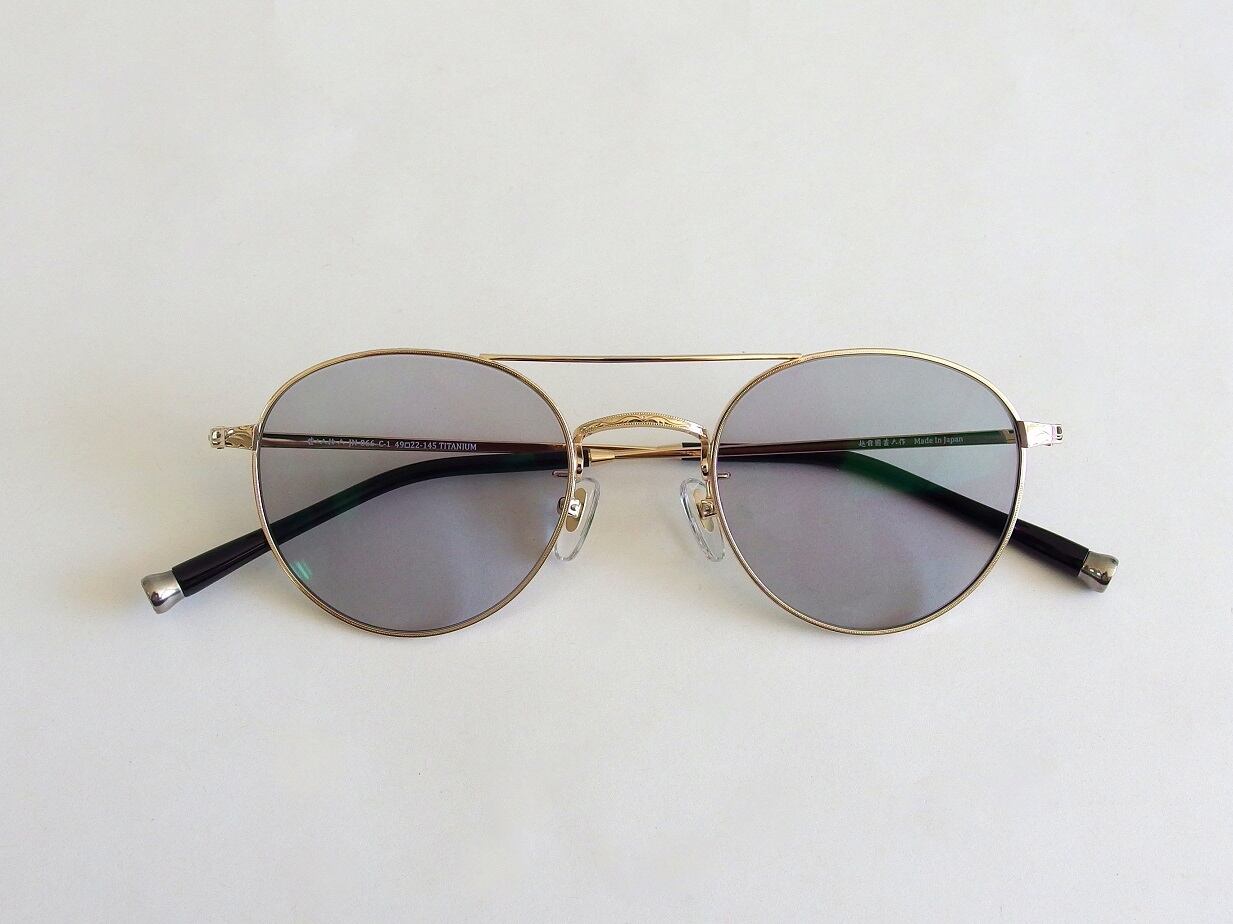 甚六作】JN-066 C-01 ゴールド ※調光レンズ仕様 | 正光堂時計店