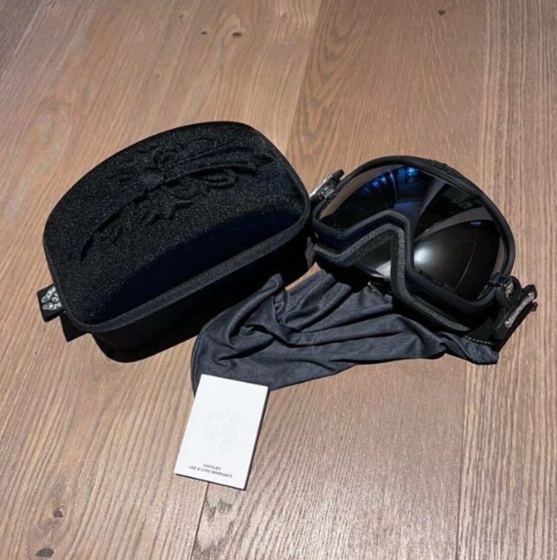 CHROME HEARTS クロムハーツ GOGGLES BLACK スキーゴーグル | Pay ID
