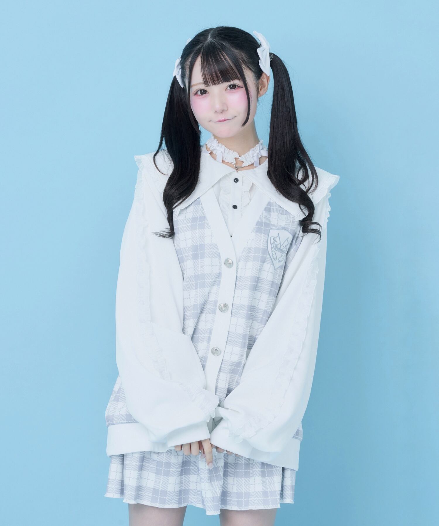学園征服♡ジャージカーデセットアップ(ホワイト) | Hauls