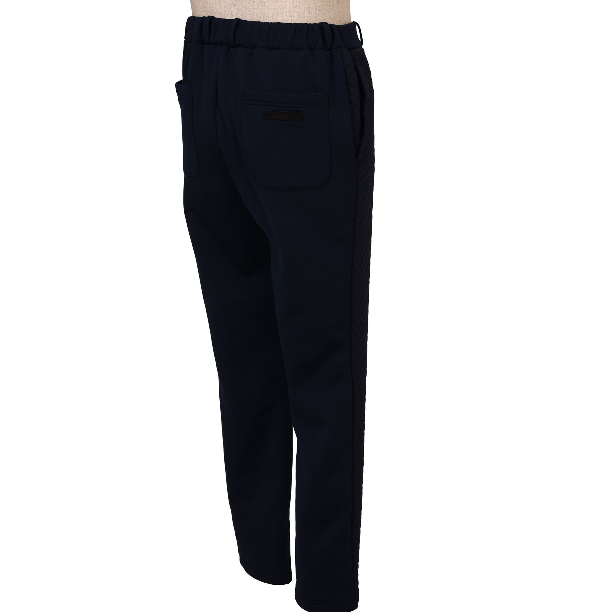 FBAM-LPNT6 メンズ キルティングロングパンツ | Foglia Brillante