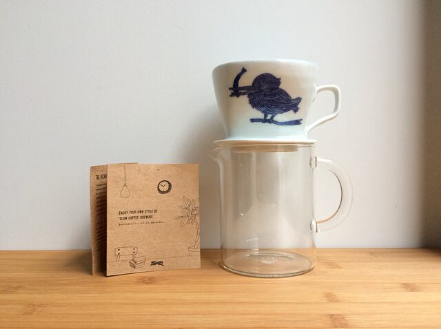 有田焼 翡翠（カワセミ） コーヒードリッパー （1~2人用
