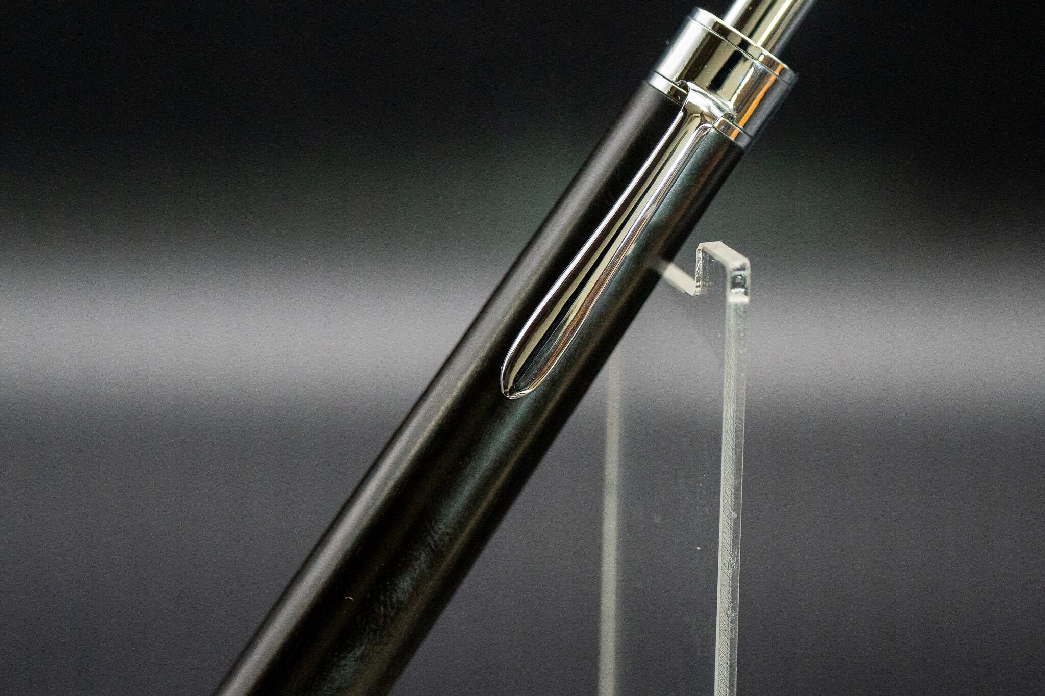 【漆黒の銘木】 黒檀真黒 silver BP