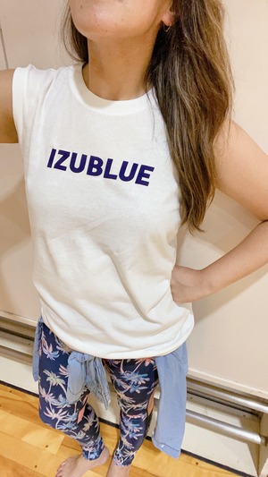IZUBLUE　standard　logo　sleeveless　IB02W