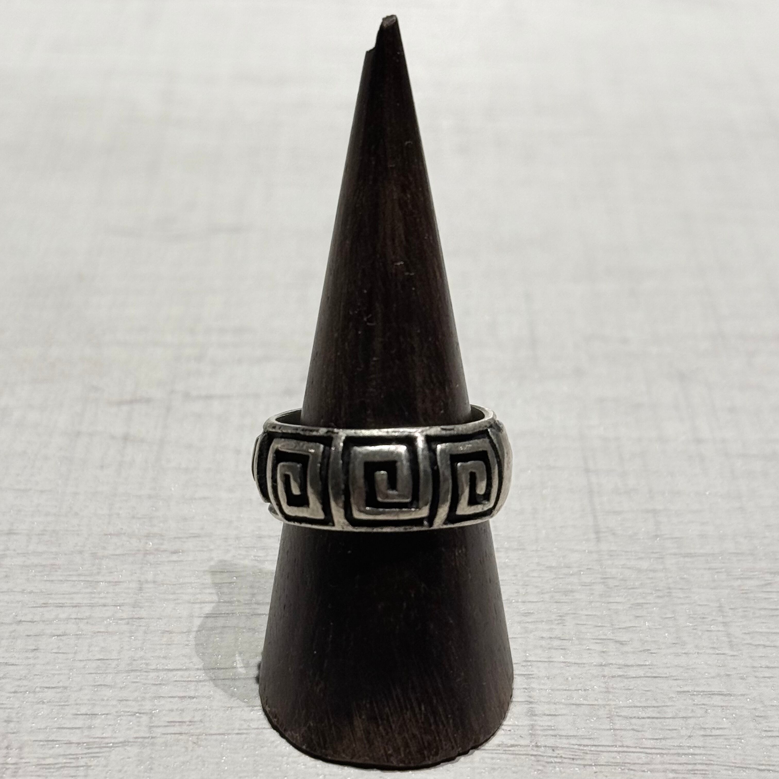 GREEK MEANDER RING-SILVER925-ギリシャ織りリング GREEK MEANDER PATTERN RING-SILVER925-ギリシャ織りリング