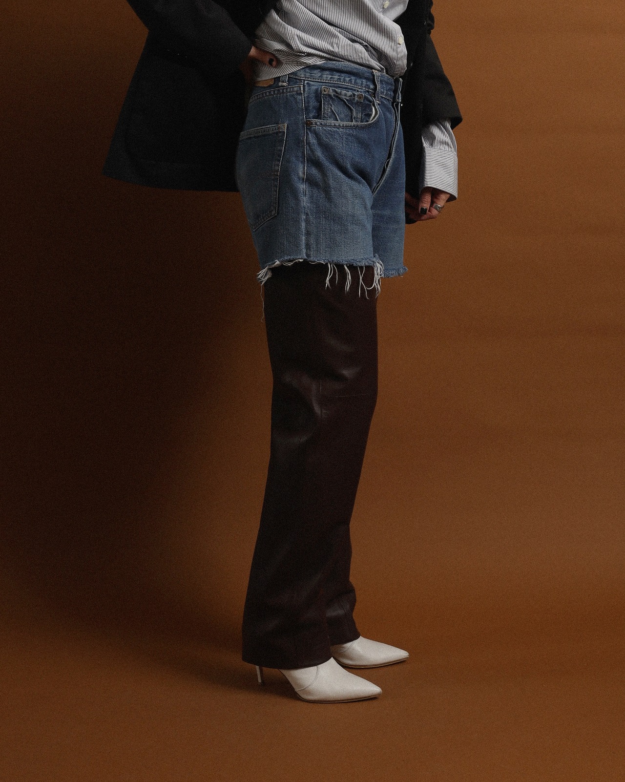 1970's Levi's / Cut Off Denim Pants - RL