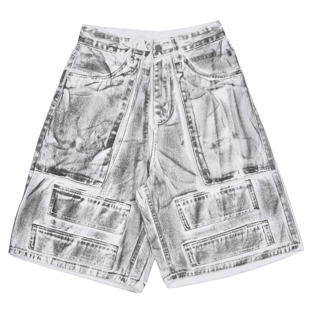 Dirtyハーフデニムパンツ | VOLCAN&APHRODITE