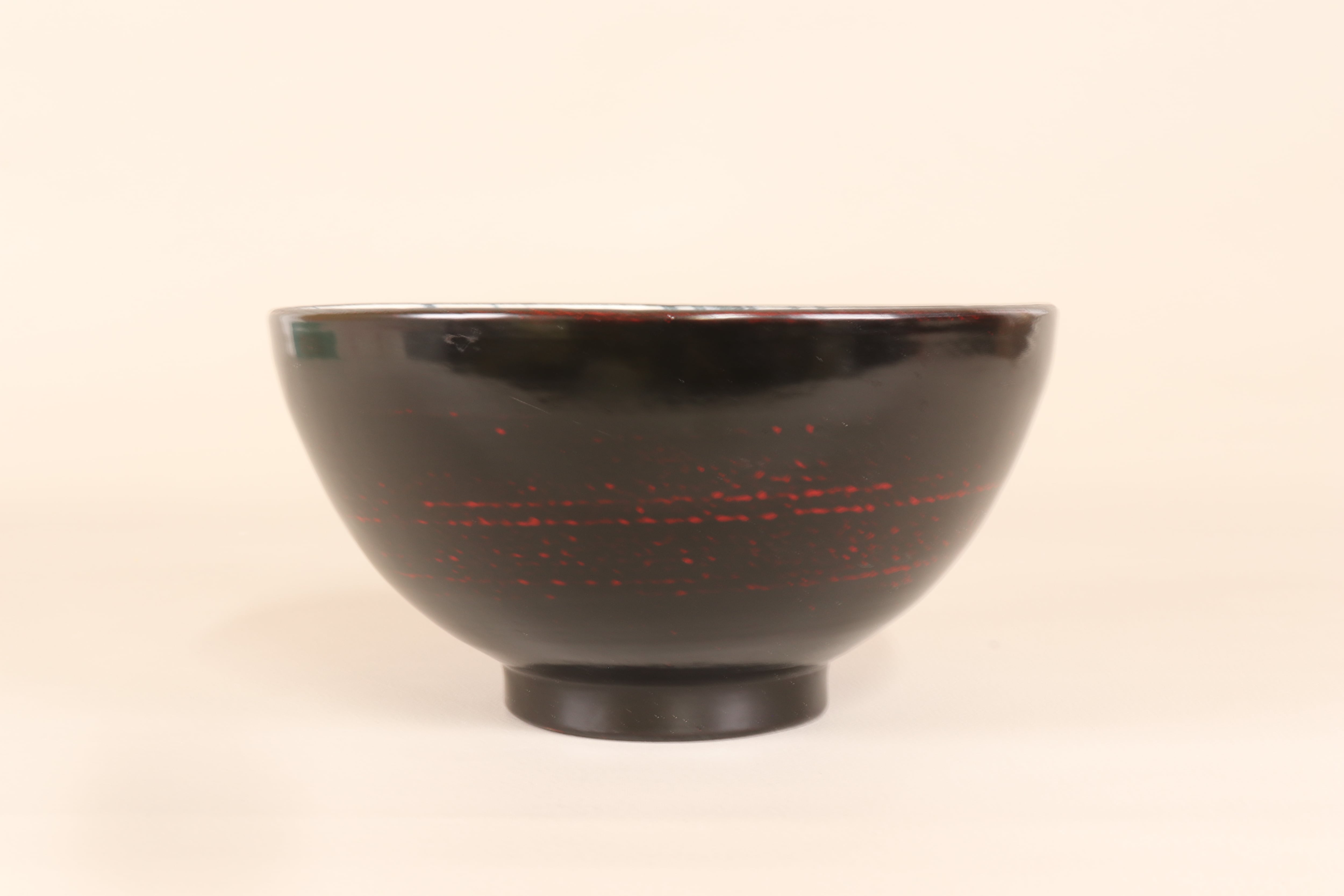 漆陶 和み丼 花唐草 | 宗山窯