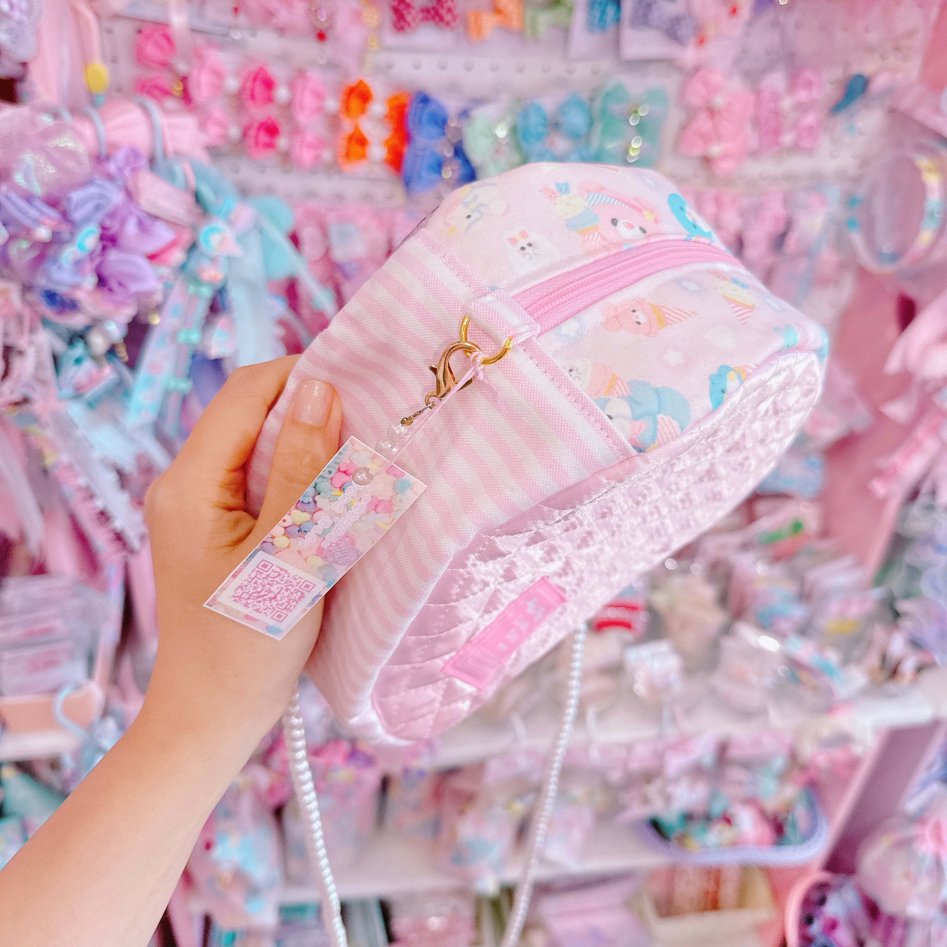 【F1】61-12アイス型ぬいぐるみショルダーバッグ