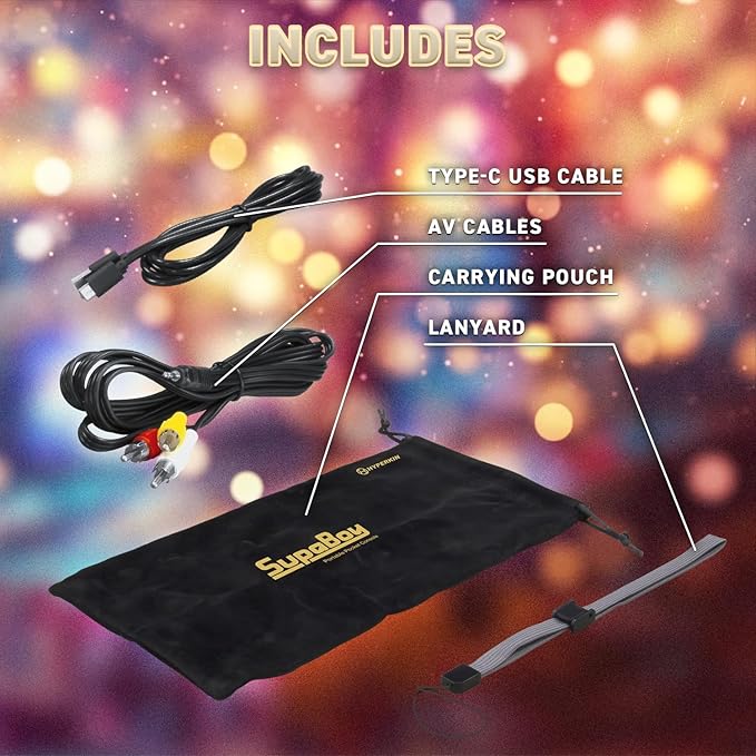 HYPERKIN SUPABOY Black Gold【USB type-C エディション