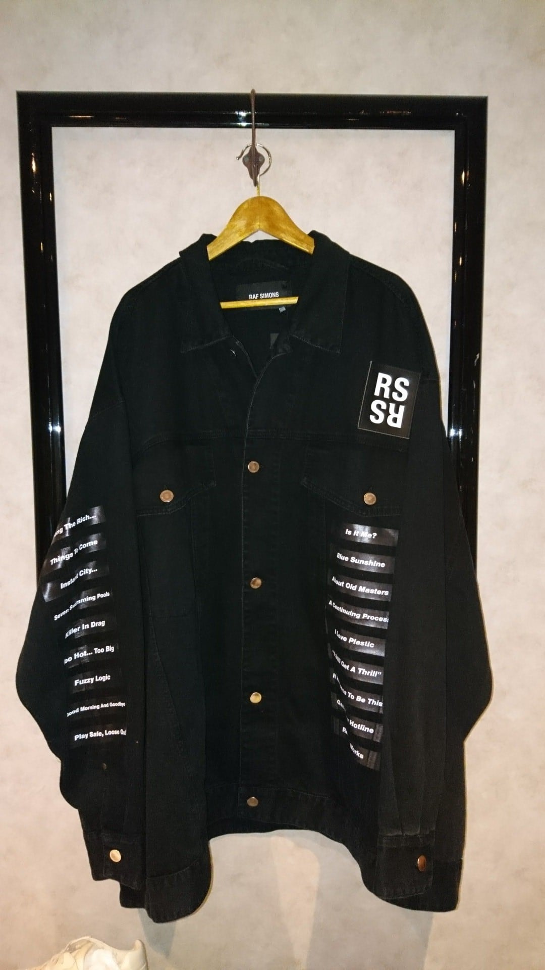 18SS☆RAF SIMONS ラフシモンズ オーバーサイズ デニム 18SS☆RAF SIMONS ラフシモンズ オーバーサイズ デニム