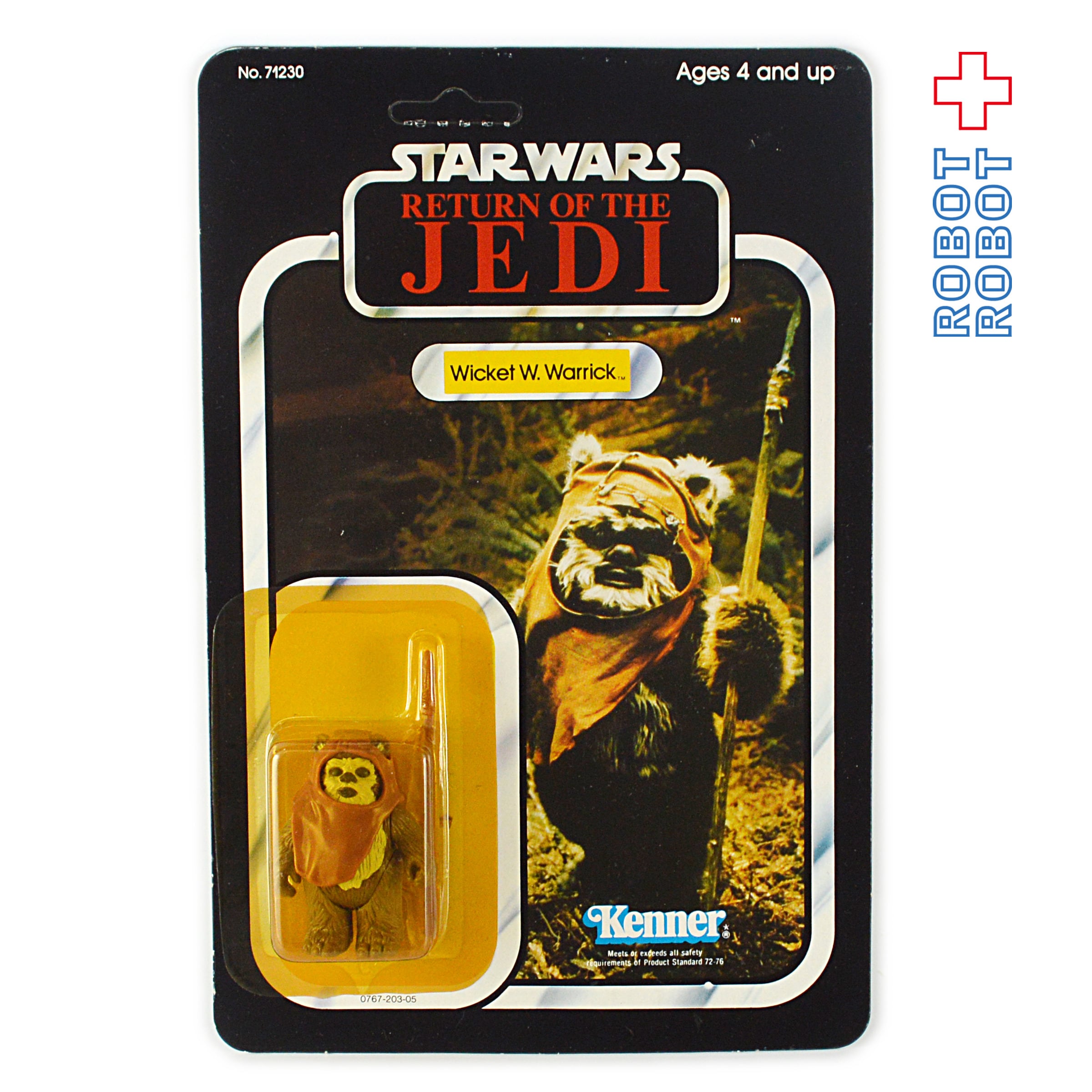 未開封　スターウォーズ　オールドケナー　ウィケット スター・ウォーズ オールドケナー ROTJ 77BACK ウィケット | ROBOTROBOT