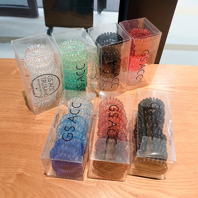 ラインリング レザーカラーストレッチ エラスティック 伸縮 指輪 ブラック・アイド・ピーズ33777911750