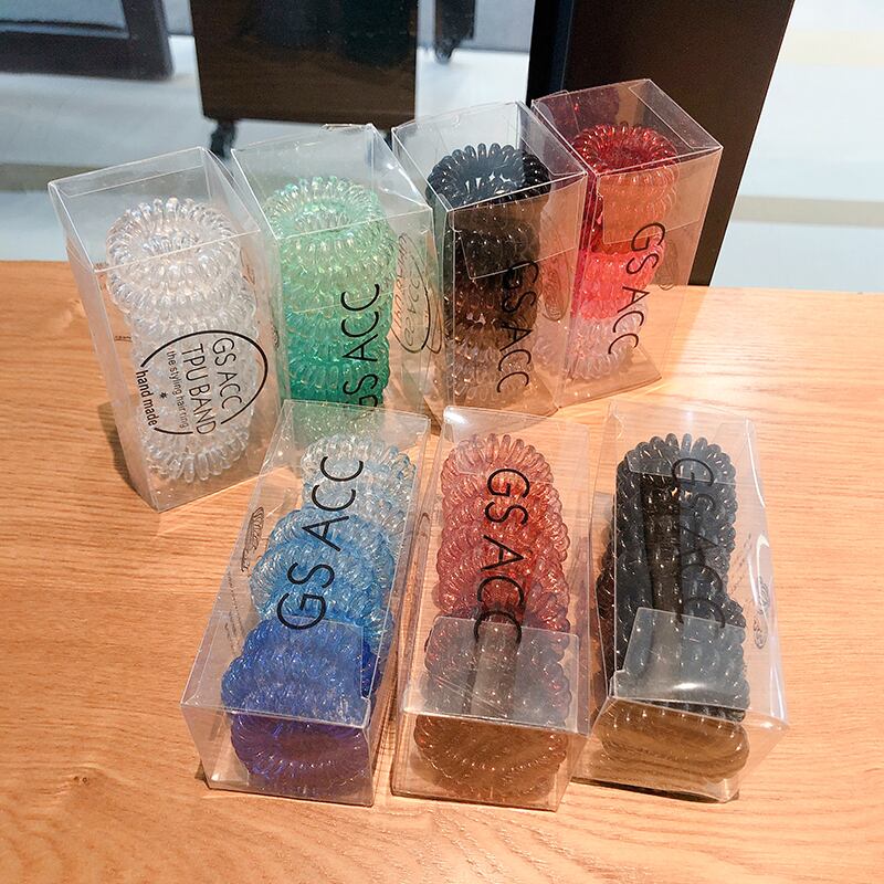 ラインリング レザーカラーストレッチ エラスティック 伸縮 指輪 ブラック・アイド・ピーズ33777911750