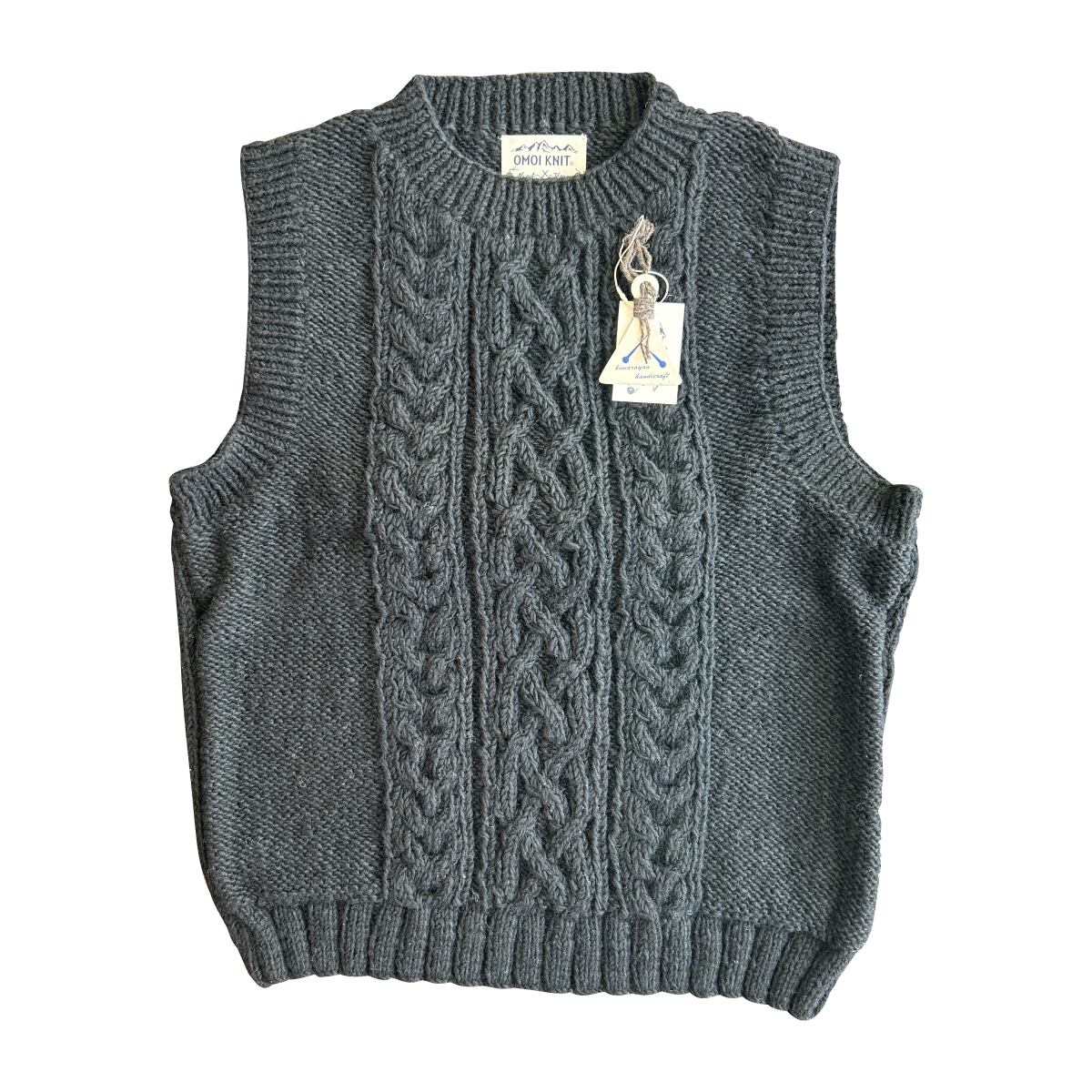 Vest〖Black〗OMOIKNITベスト