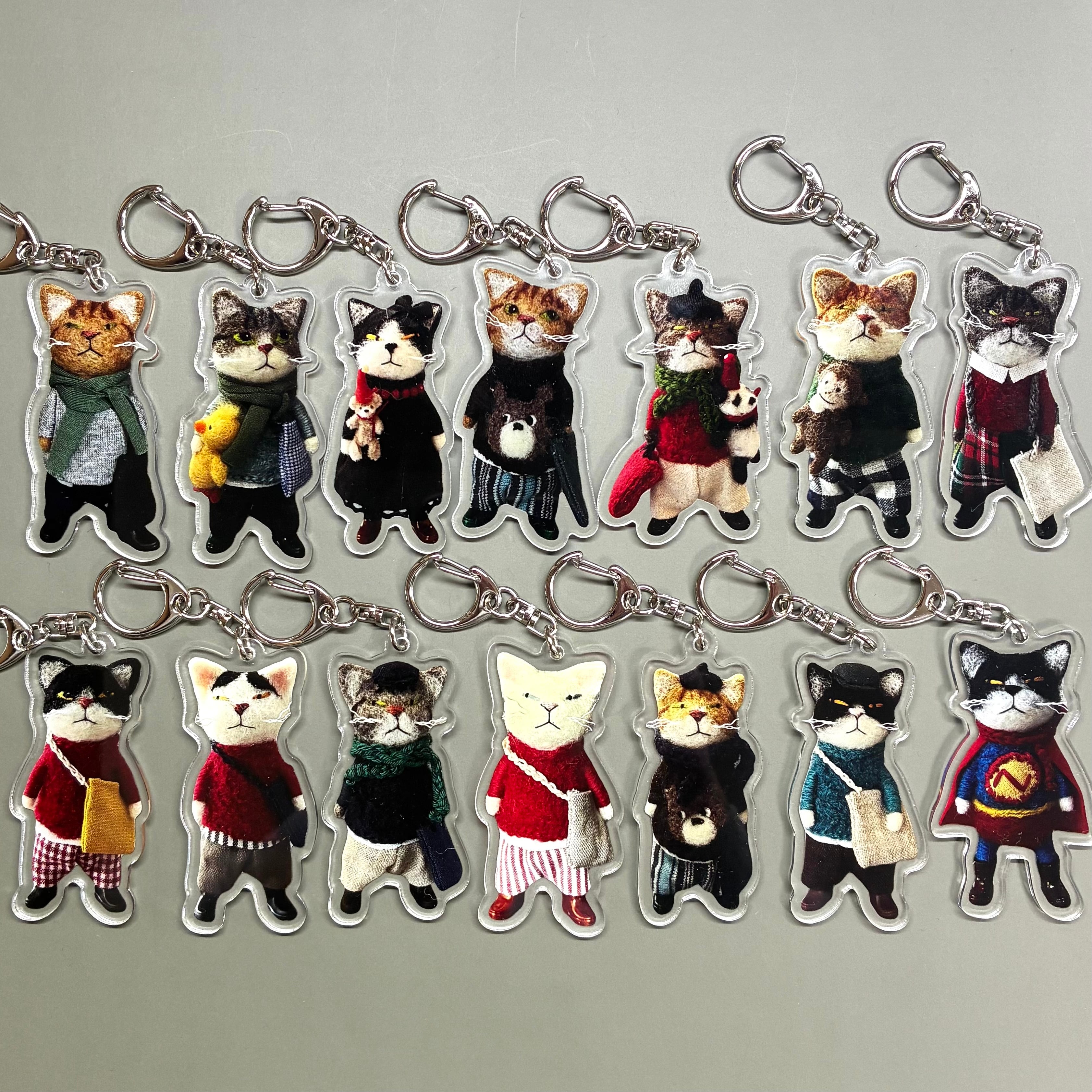 キジ猫パンダ15（キーホルダー） | MTK SHEEP