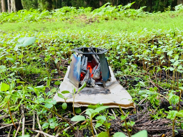 Ti Flat Trivet（サンドブラスト処理）