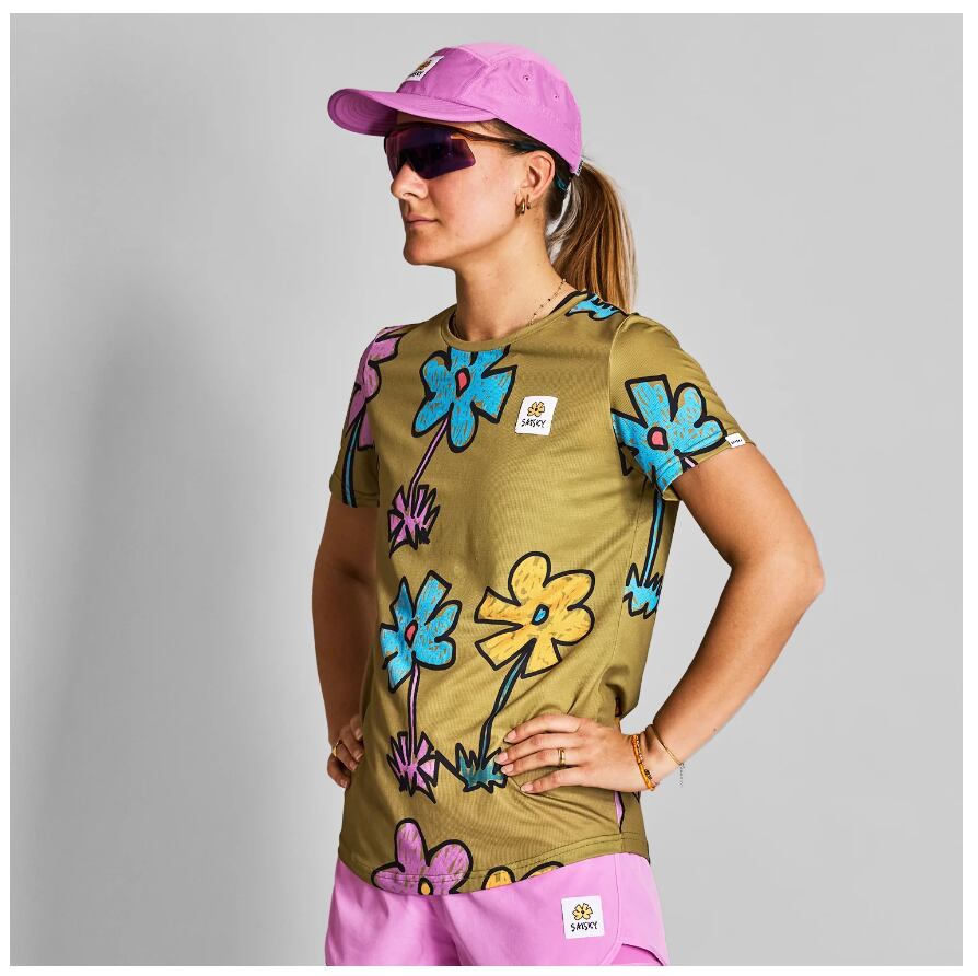 SAYSKY(セイスカイ) ランニングTシャツ W FLOWER COMBAT T-SHIRT SAYSKY(セイスカイ) ランニングTシャツ W FLOWER COMBAT T-SHIRT