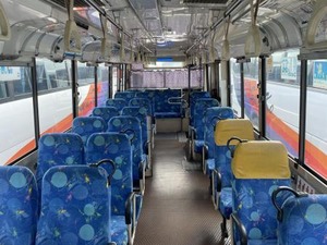 危険物持込禁止プレート：熊本200か693号車（産交バス）
