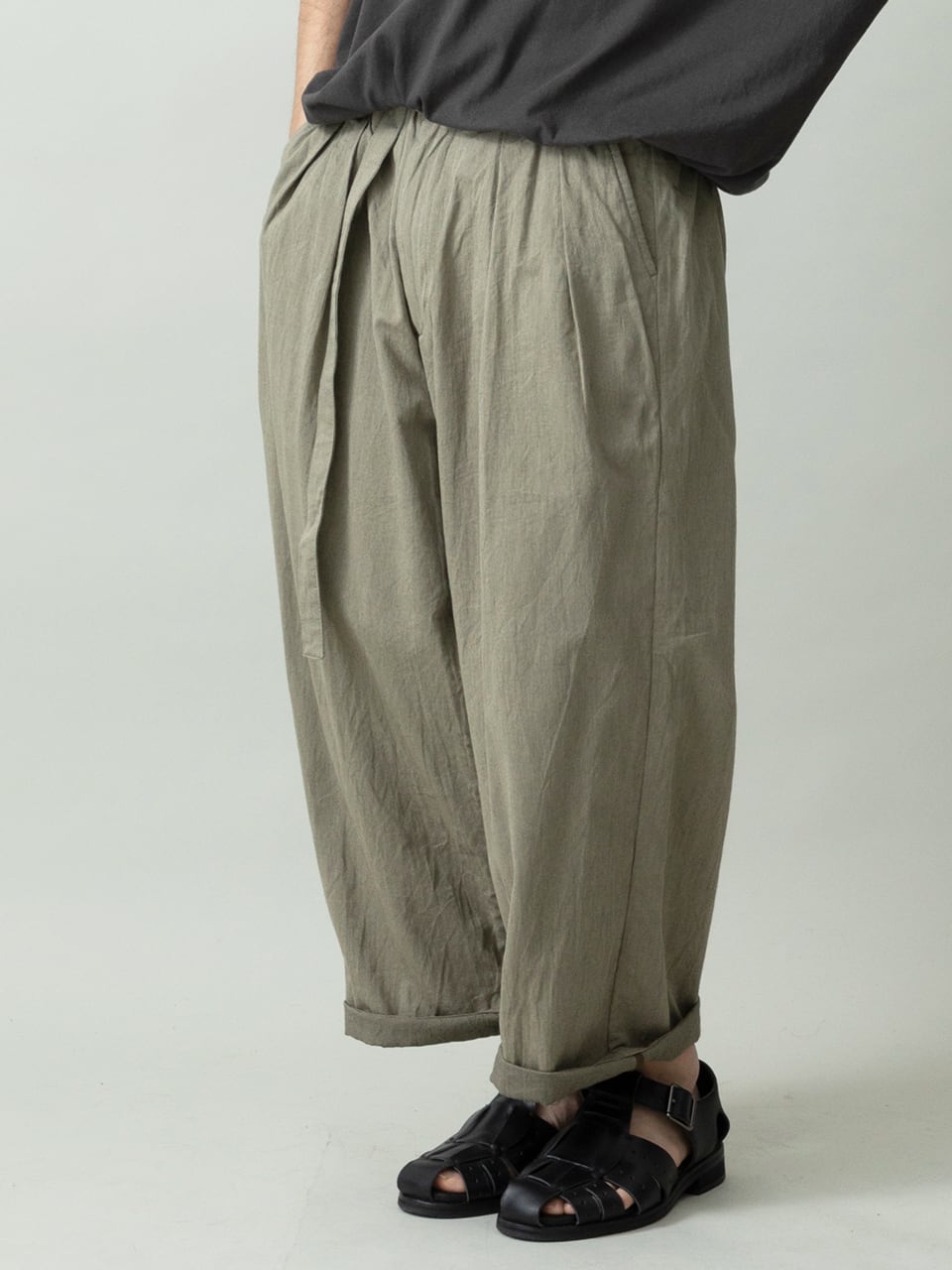 EGO TRIPPING (エゴトリッピング) DRESSYEASE TRUSERS pique イージートラウザーパンツ / BEIGE 626652-31