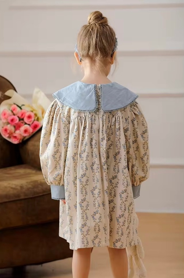【取寄】どっちの色にする？女の子がときめくフレンチガーリーワンピース