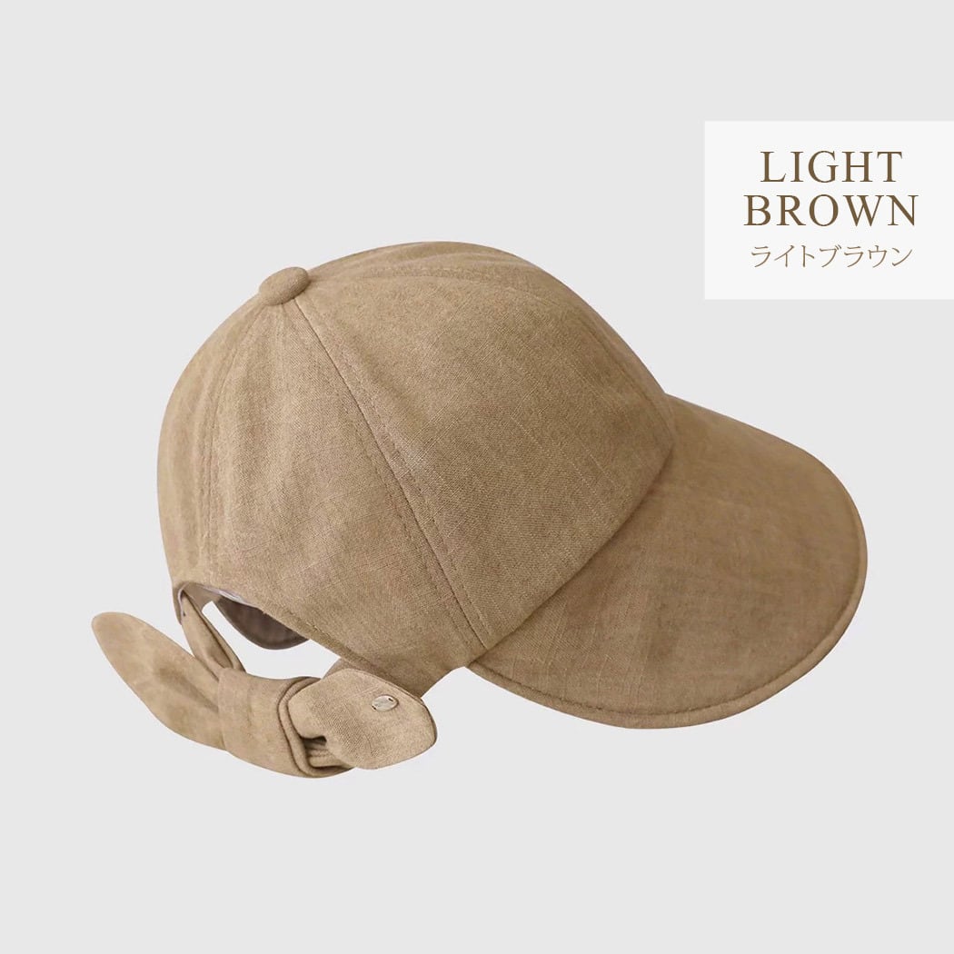 メール便】バックリボン キャスケット 夏 レディース／hat309 | DAY