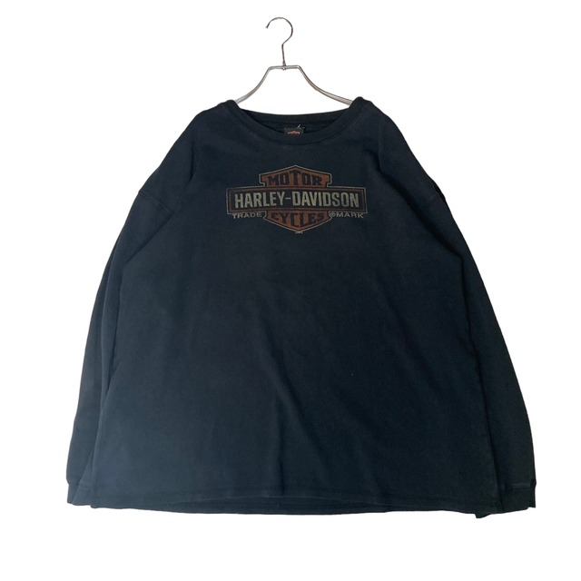 【Made in USA】HARLEY DAVIDSON    ロングTシャツ　3XL   コットン100%   プリント