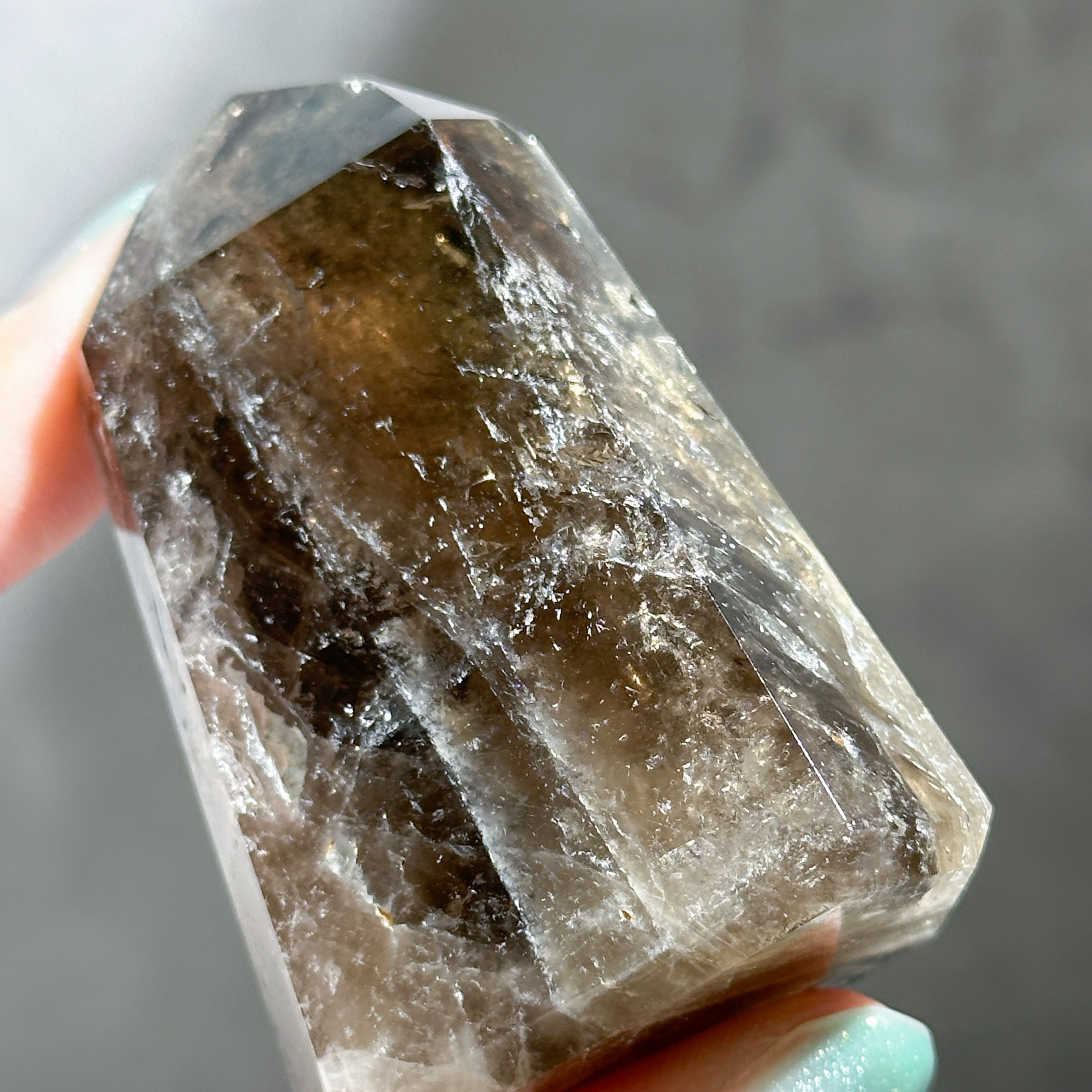 虹◎ミナスジェライス産エレスチャルクォーツ タワー32◇ Elestial