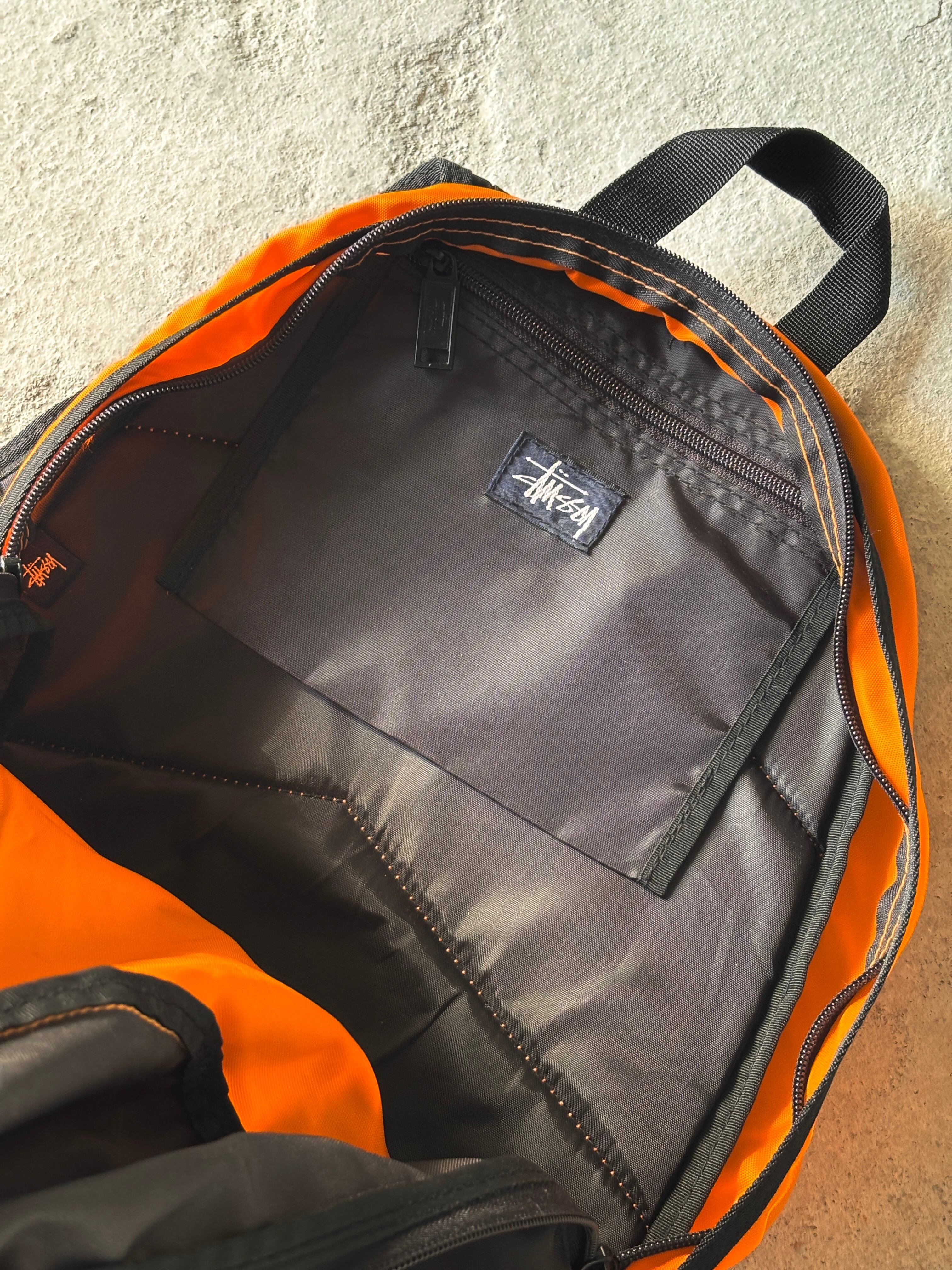 90~00s OLD STUSSY/Backpack/紺タグ/バックパック/リュック/メッシュ 90~00s OLD STUSSY/Backpack/紺タグ/バックパック/リュック/メッシュ