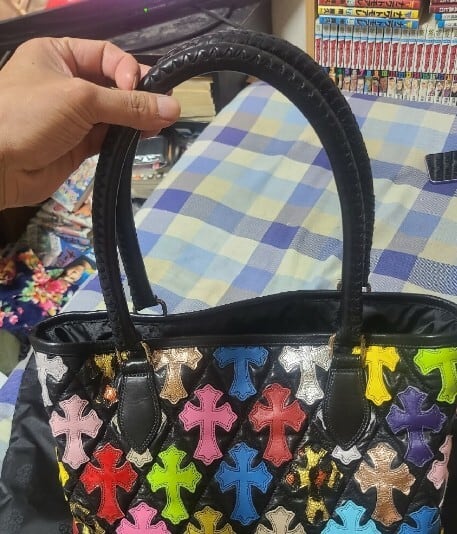 CHROME HEARTS クロムハーツ マルチカラー トートバッグ CHROME HEARTS クロムハーツ マルチカラー トートバッグ