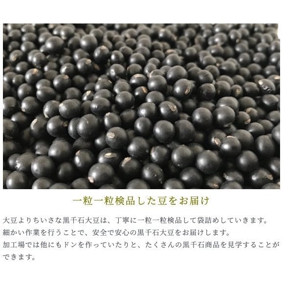 夏期間限定☆メーカー価格より68%OFF!☆ 北海道産 幻の黒千石大豆