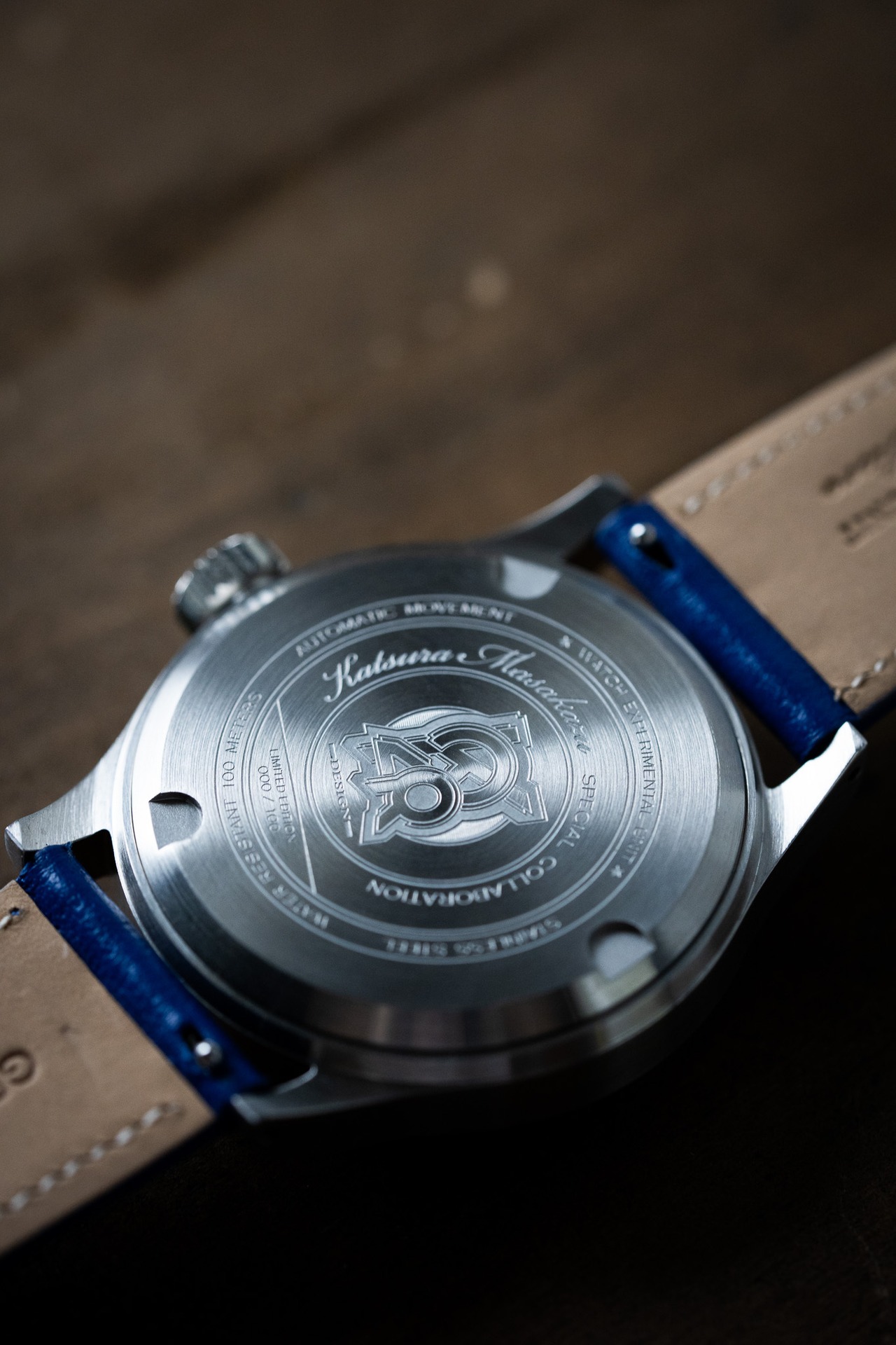 WMT X Masakazu Katsura / STAR SECTOR 63 / 100pcs Limited Edition / Metal Bracelet + Leather Strap Set