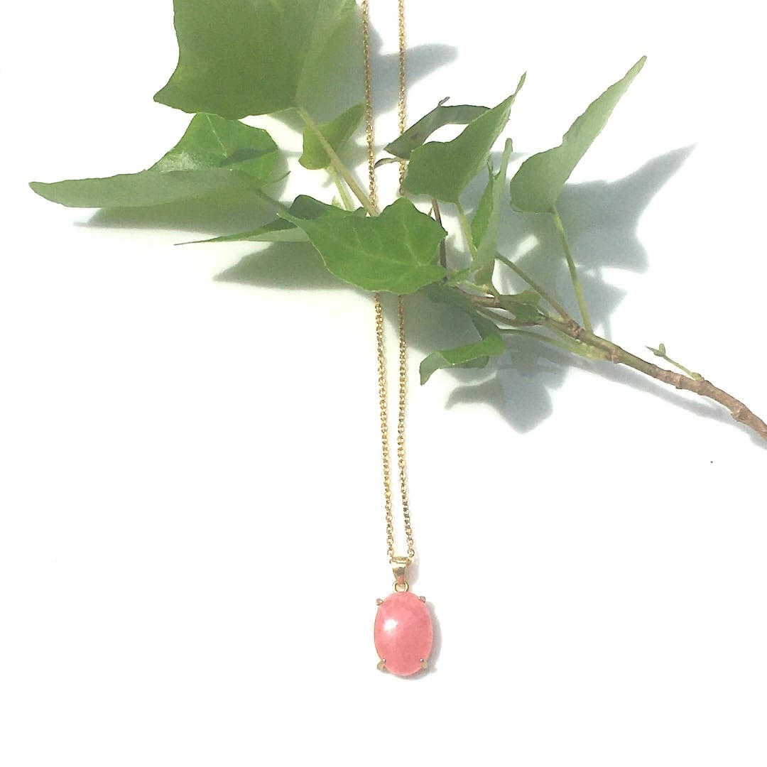 【一点物】✦⋆.·Eternal Rose ─ インカローズの14kgfネックレス⋆.·StarFlowerGallery