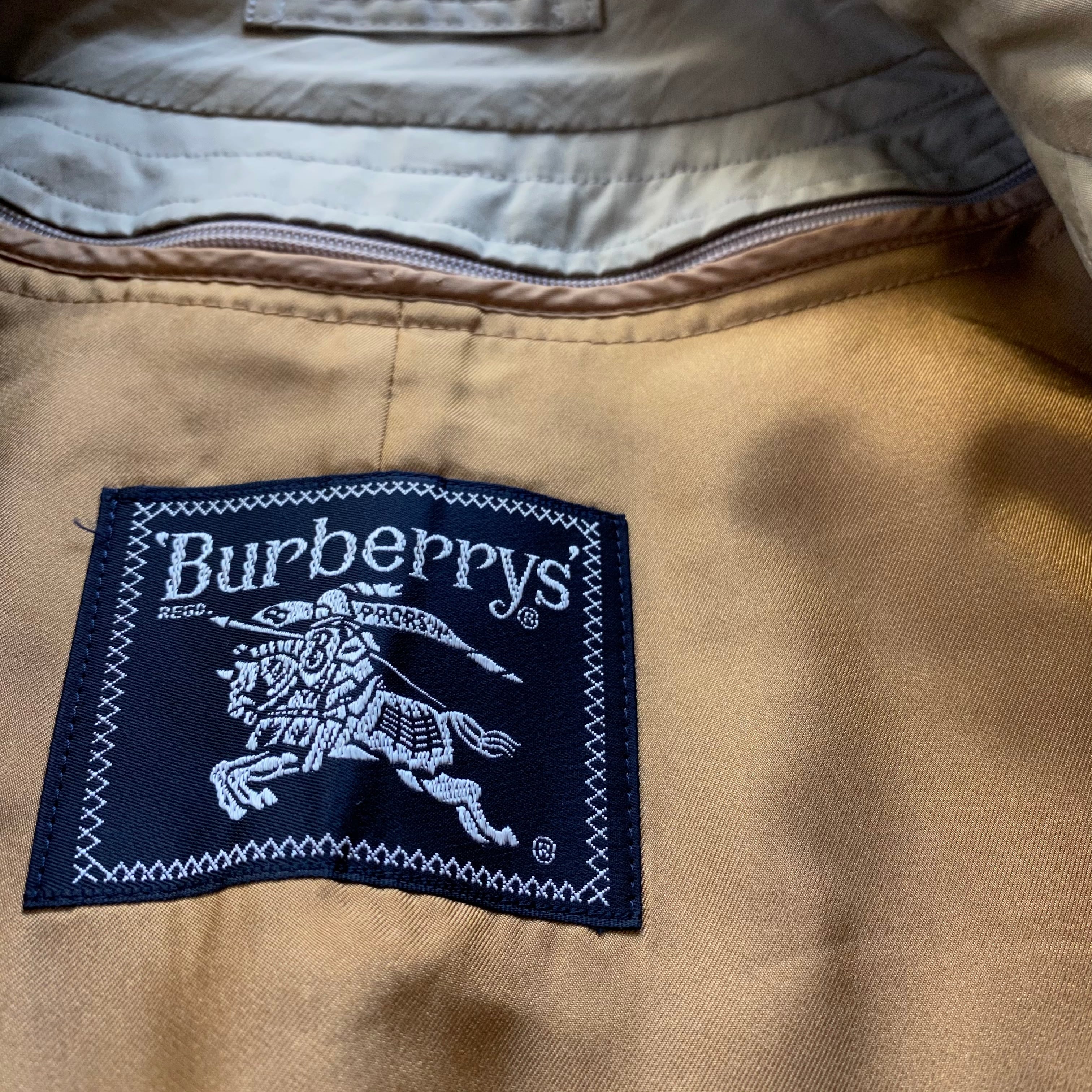 Burberry トレンチ コート100% cotton 古着 ヴィンテージ バーバリー