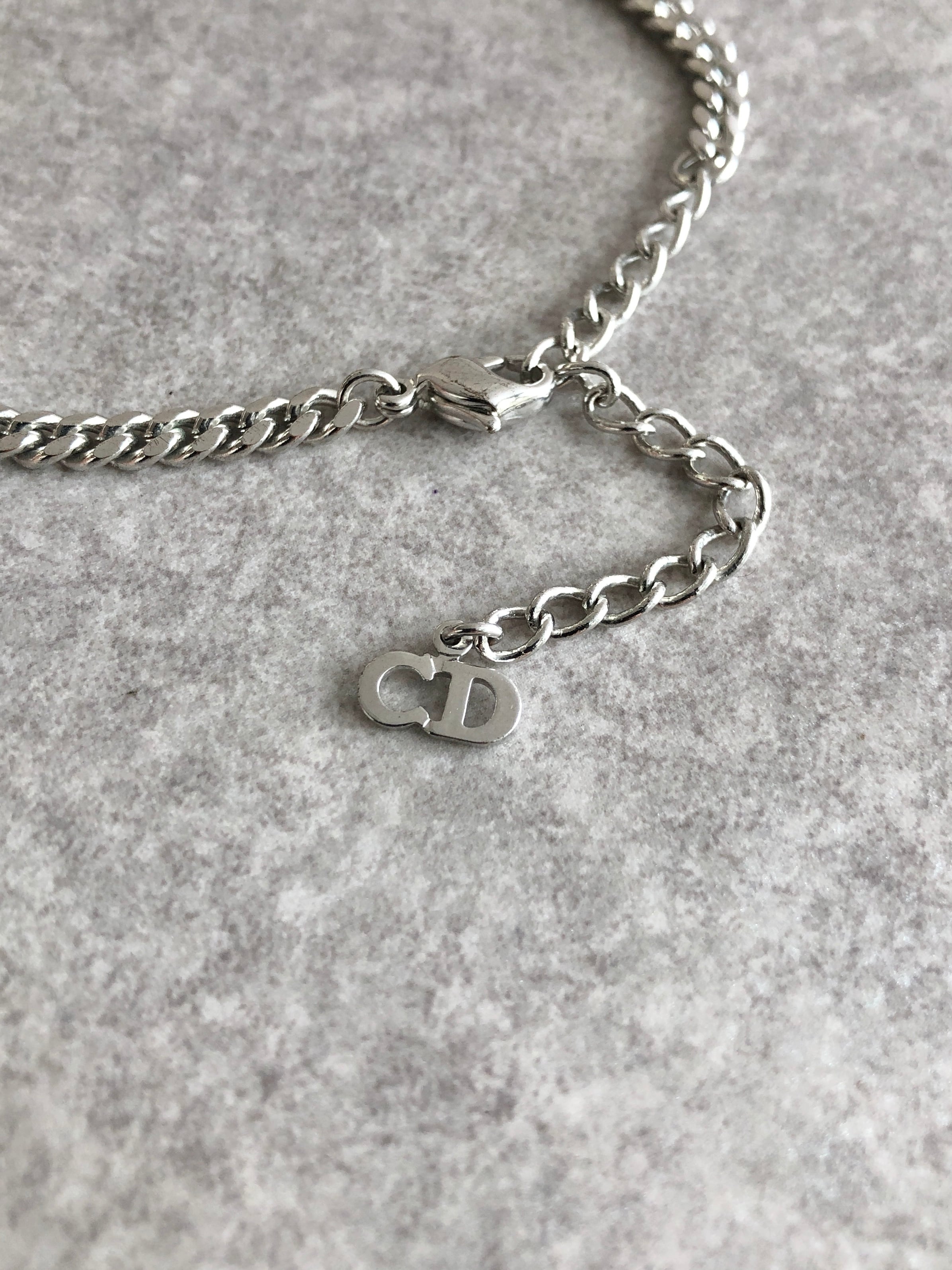 Christian Dior クリスチャン ディオール ブレスレット シルバー CD