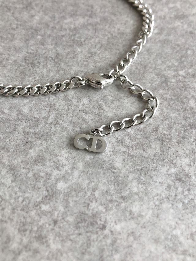 Christian Dior クリスチャン ディオール ブレスレット シルバー CDロゴ vintage ヴィンテージ オールド iip5ay