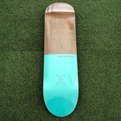 カラースケートボード 2TONE 7.75インチ EMERALD【スケートボード スケボー skate skateboard デッキ インテリア 雑貨】