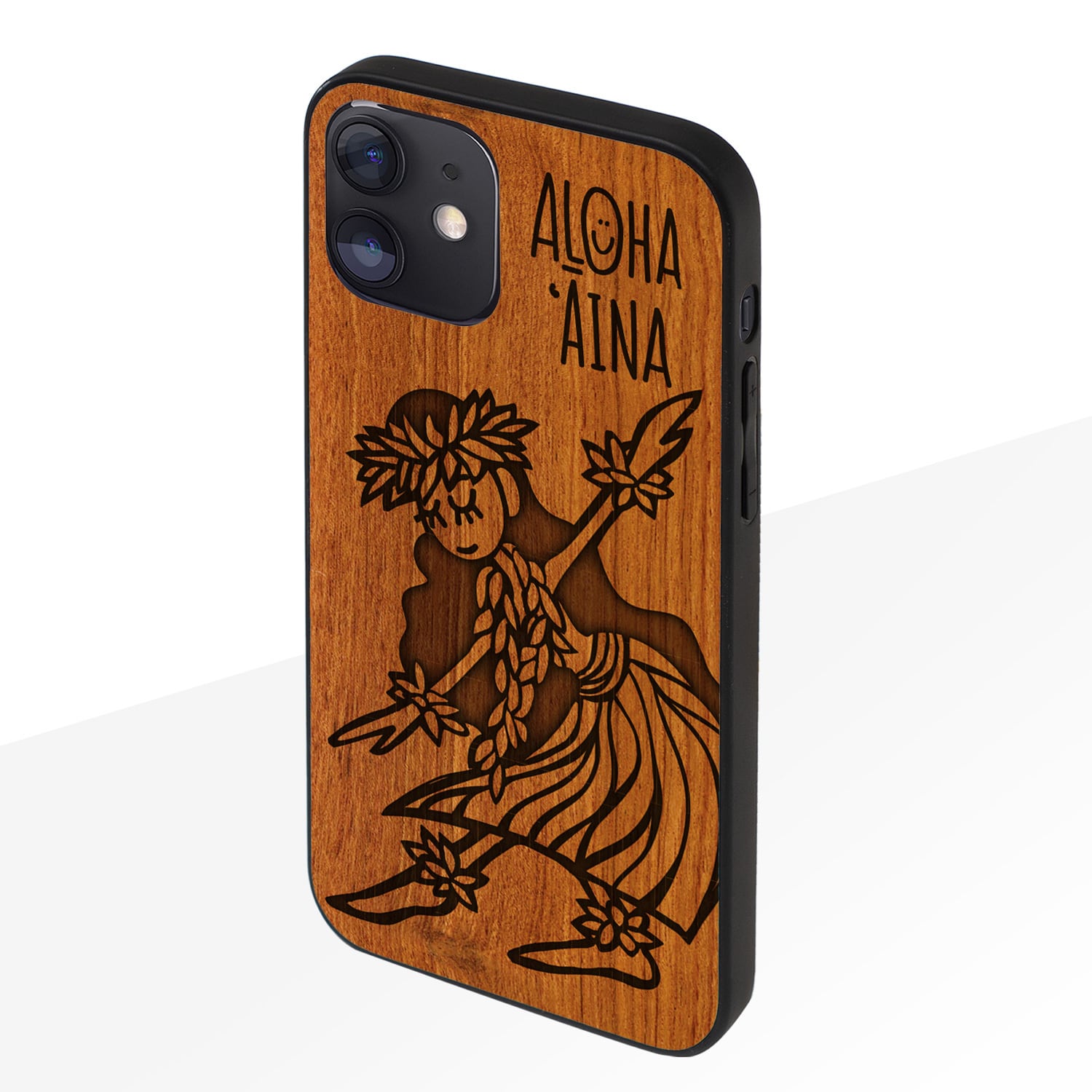 まりりん ウッド スマホケース【Aloha 'Aina】 | SIMMA Hawaii