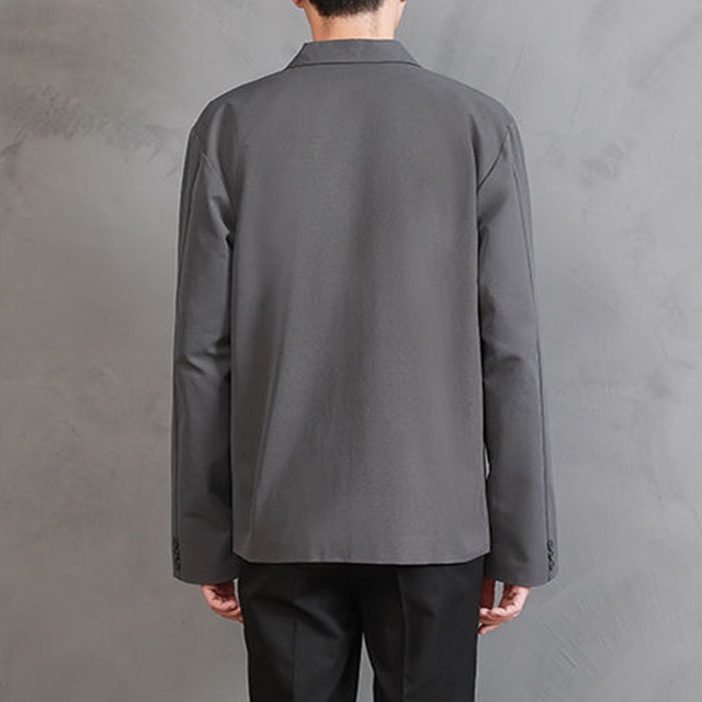 ジャケット メンズ グレー L 二つボタン フォーマル セミフォーマル カジュアル 春 夏 秋 Ftnstyle ジャケット メンズ グレー L 二つボタン フォーマル セミフォーマル カジュアル 春 夏 秋 Ftnstyle