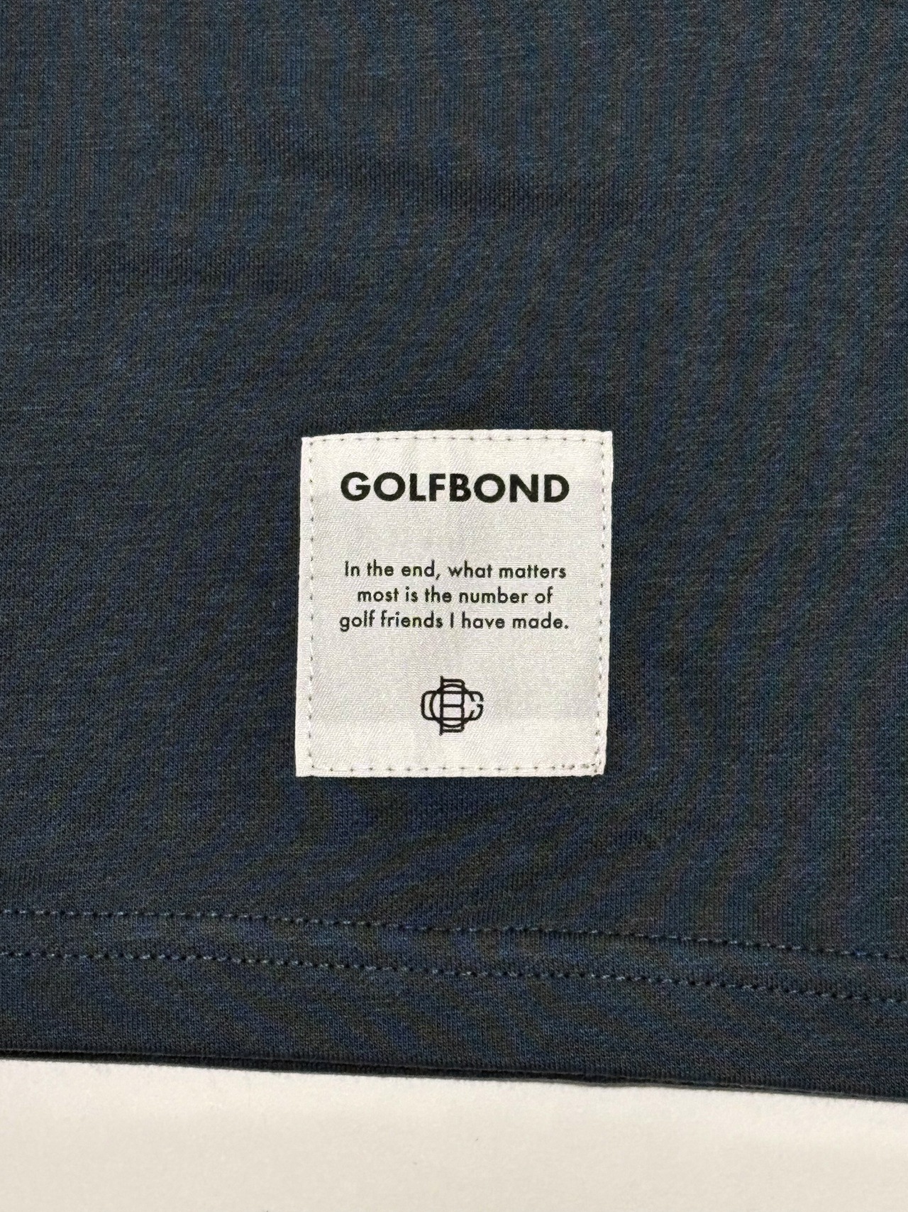 IN THE END MOCK NECK NAVY